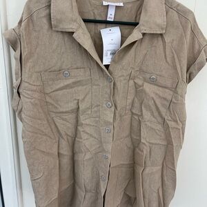 NWT Maternity Button up Shirt